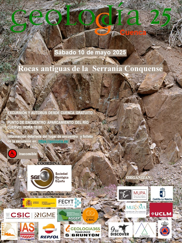 Únete al Geolodía el próximo 10 de mayo