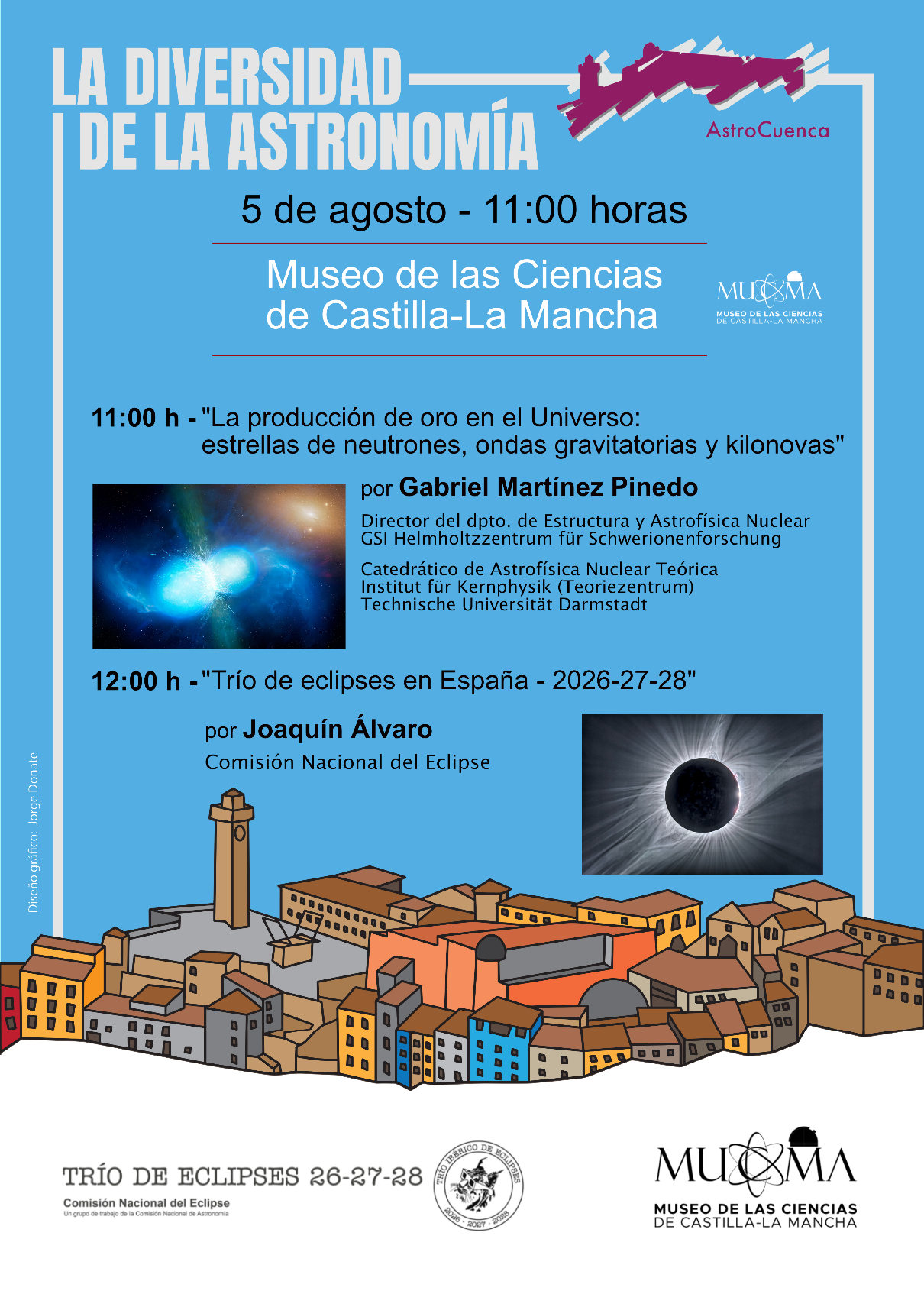 Jornada de puertas abiertas con ciencia del cosmos y eclipses en el Museo de las Ciencias de Castilla-La Mancha
